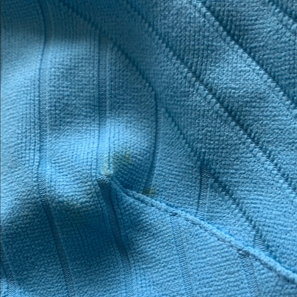 Blue Ribbed Bikini Set - Picture 2 of 3